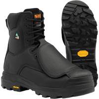 Vulcan Work Boots with External Metguard, Leather, Size 5, Impermeable Ontario Safety Products