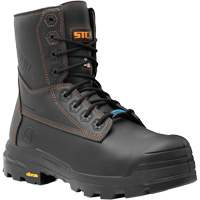 Metpro Flex Work Boots with Metguard, Leather, Size 4, Impermeable Ontario Safety Products