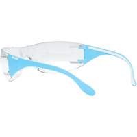 Lunettes de s&eacute;curit&eacute; bleu/blanc Adapt Lite, Lentille Transparent, Antibu&eacute;e/Anti-&eacute;gratignures, ANSI Z87+/R&eacute;pond ou surpasse la norme CSA Z94.3 Ontario Safety Products