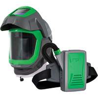Masque de respirateur Z-Link avec joint de visage, visi&egrave;re & montage &agrave; ceinture, Respirateur &agrave; masque/Masque de soudage, Pile Lithium-ion Ontario Safety Products