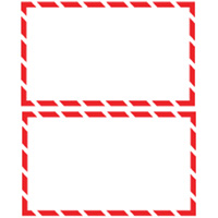 WHMIS Labels 200/Pkg, Paper, Roll, 4-3/4" L x 8-1/2" W Ontario Safety Products