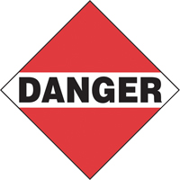 Danger Mixed Load TDG Placard, Adhesive Vinyl Ontario Safety Products