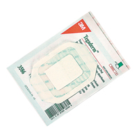 Pansement transparent Tegaderm<sup>MC</sup> avec tampon absorbant, Rectangulaire/carrée, 4", Plastique, Stérile SN759 | Ontario Safety Product