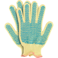 Gants en tricot avec pois, Taille Petit/7, Calibre 7, Rev&ecirc;tement PVC, Enveloppe en Kevlar, ANSI/ISEA 105 niveau 2 Ontario Safety Products