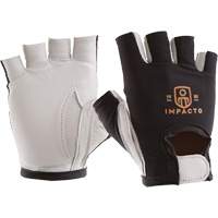 Anti-Impact Left-Hand Glove, X-Small, Goatskin/Split Leather Palm, Hook & Loop Cuff Ontario Safety Products