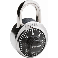 Padlock, Combination, Hardened Steel, 1-7/8" Width Ontario Safety Products