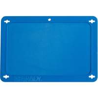 &eacute;tiquette vierge pour vanne, Plastique, 4-3/4" la x 3-1/4" h Ontario Safety Products