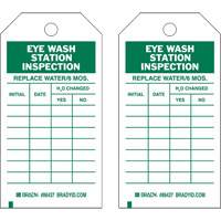 &eacute;tiquettes de rapport d'inspection, Polyester, 4" la x 7" h, Anglais Ontario Safety Products