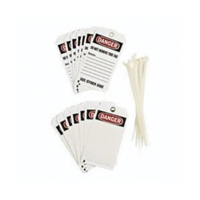 Self-Laminating Accident Prevention Tags, Polyester, 3" W x 5-3/4" H, English SX849 | Ontario Safety Product