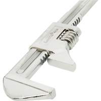 Automotive Wrench, 15" L, 19.3 mm Max Width, Chrome Ontario Safety Products