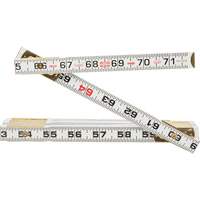 Red End&reg; Flat Reading Rule, 6' L, Wood Ontario Safety Products