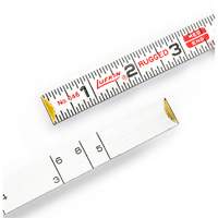 Red End&reg; Masonry Rule, 6' L, Wood, 1/16" Graduations Ontario Safety Products
