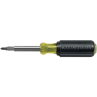  10-in-1 Screwdriver / Nutdriver, 7-3/4" L, Cushion Grip Handle Ontario Safety Products