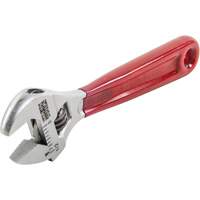 Adjustable Wrench, 4-1/2" L, 1/2" Max Width, Chrome/Polished Ontario Safety Products
