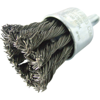 Knotted Wire End Brushes, 1" Dia., 0.020" Wire Dia., 1/4" Shank TC134 | Ontario Safety Product