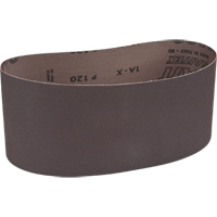 Portable Abrasive Belt, 24" L x 4" W, Aluminum Oxide, 120 Grit TC813 | Ontario Safety Product