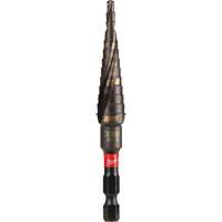 #1 Shockwave Impact Duty Step Drill Bit, 1/2" - 1-1/8" , 1/32" Increments, Titanium Ontario Safety Products