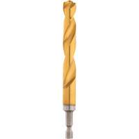 Shockwave Drill Bit, 1/2", Titanium, 3-21/64 Flute, 135° Point Ontario Safety Products
