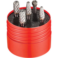 ST Cut Rotary Burr Set, 5 Pieces Ontario Safety Products