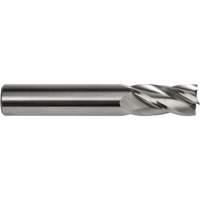 Fraise embout S134, 1/8" dia., 1-1/2" lo, 4 cannelures, 1/8" tige, Carbure Ontario Safety Products