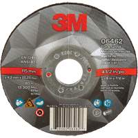 Cut & Grind Wheel, 4-1/2" x 1/8", 7/8" Arbor, Type 27, Ceramic Ontario Safety Products