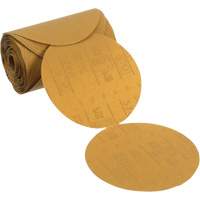 Stikit Gold Paper Sanding Disc Roll, 6" Dia., P120 Grit, Aluminum Oxide Ontario Safety Products