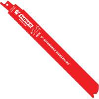 Reciprocating Blade for Auto Dismantling, Bi-Metal, 10-14 TPI, 9" L x 1" W Ontario Safety Products