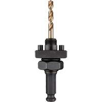 Hole Dozer Hole Saw Large Arbor with Cobalt Pilot Bit, 1-1/4" and Larger, 1/4" Shank Ontario Safety Products