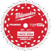 Thick Kerf Framing Circular Saw Blade, 7-1/4", 24 Teeth, Wood Use Ontario Safety Products
