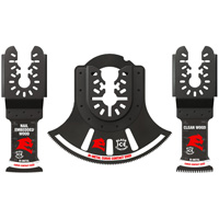 3-Piece Universal Fit Bi-Metal Oscillating Blade Set Ontario Safety Products
