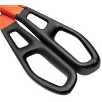 Cisaille d'&eacute;tain en aluminium dentel&eacute; de 13" avec poign&eacute;e tremp&eacute;e, Longueur de coupe de 3", Coupe Droit Ontario Safety Products