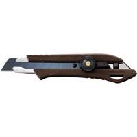 Ratchet Lock Knife, 18 mm, Wood Handle Ontario Safety Products