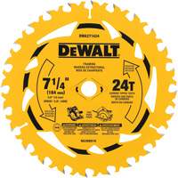Circular Saw Blade, 7-1/4", 24 Teeth, Wood Use Ontario Safety Products
