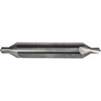 Combined Centre Drill & Countersink, #1, 3/64" Small Diameter, 1/8" Large Diameter, Carbide Ontario Safety Products