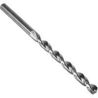 Parabolic Flute Taper Length Drill Bit, 9.50 mm, High Speed Steel, 115 mm Flute, 135° Point Ontario Safety Products