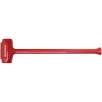 One-Piece Dead Blow Hammers-Sledge, 8 lbs., Textured Grip, 30" L TDQ673 | Ontario Safety Product