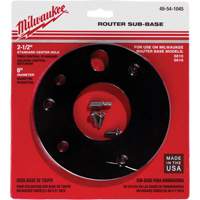 6" Diameter 2-1/2" Center Hole Sub-Base Ontario Safety Products