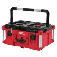Packout™ Large Tool box, 16" W x 22" D x 11" H, Black/Red TEQ707 | Ontario Safety Product