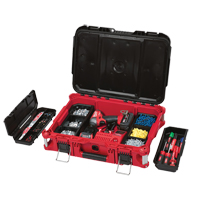 Boîte &agrave; outils Packout, 22" x 16" x 7", Noir/Rouge Ontario Safety Products
