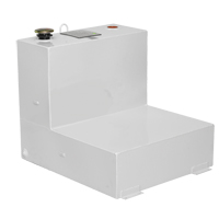 Steel Fuel Transfer Tank, Steel, 48 gal. Capacity, White TEQ715 | Ontario Safety Product