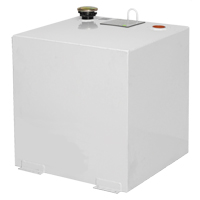 Steel Fuel Transfer Tank, Steel, 50 gal. Capacity, White TEQ718 | Ontario Safety Product
