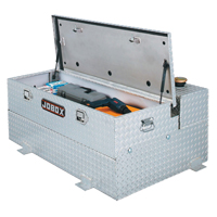 Aluminum Fuel Transfer Tank & Chest, Aluminum, 74 gal. Capacity, Silver TEQ724 | Ontario Safety Product