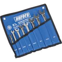 Jeu de cl&eacute;s &agrave; cliquet &agrave; t&ecirc;te fixe, Combinaison, 8 morceaux, Imp&eacute;rial Ontario Safety Products