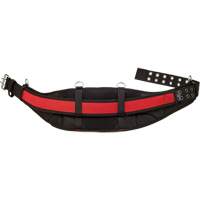 Padded Work Belt, Nylon, Black/Red TEQ846 | Ontario Safety Product