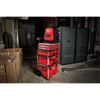 Packout Backpack, 15-3/4" L x 11-4/5" W, Black/Red, Ballistic Ontario Safety Products