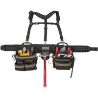 Deluxe Tool Belt, Polyester, Black TEQ927 | Ontario Safety Product