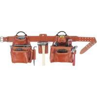 Deluxe Tool Belt Combo, Leather, Tan TEQ928 | Ontario Safety Product