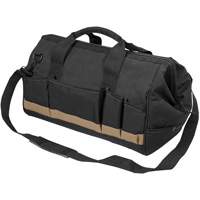 Sac &agrave; outils MEGAMOUTH, Polyester, 25 pochettes, Noir Ontario Safety Products