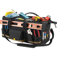 Sac &agrave; outils MEGAMOUTH, Polyester, 32 pochettes, Noir Ontario Safety Products