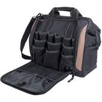 Porte-outils &agrave; compartiments multiples, Polyester, 33 pochettes, Noir Ontario Safety Products